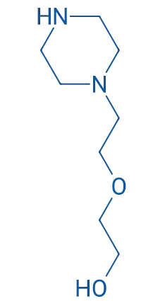 1-(2-(2-hydroxyethoxyl ethyl) piperazine