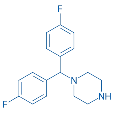 4,4′-Difluorobenzhydryl piperazine