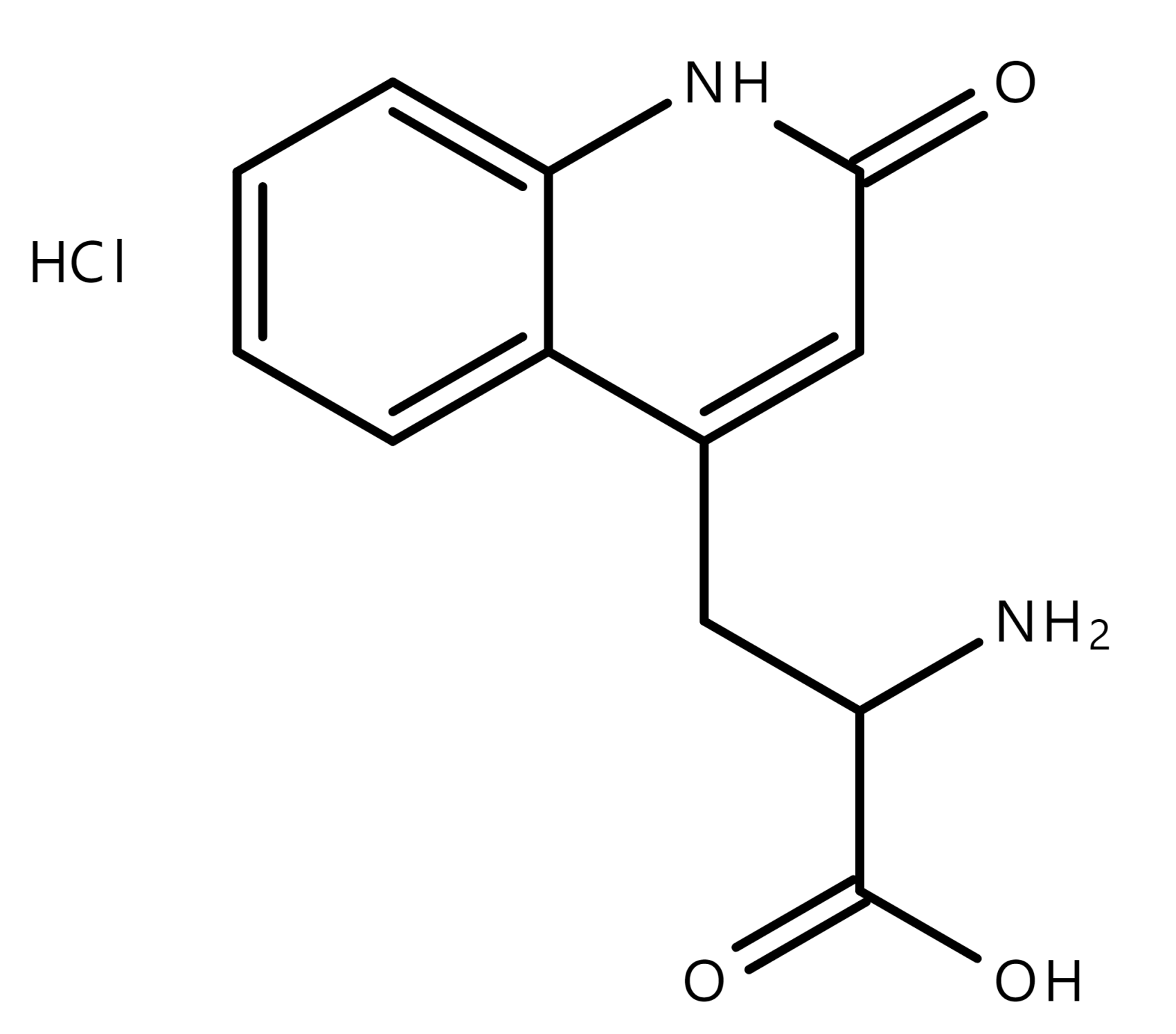 3-(2-0xo-1,2-dihydro-4-quinolinyl)-DL-a lanine Hydrochloride