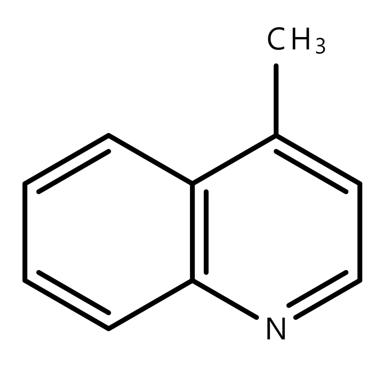 4-methyl quinoline. (Lepidine)