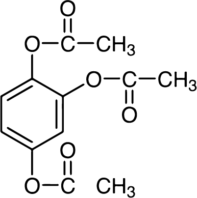 1,2,4-  Benzenetrioltriacatate