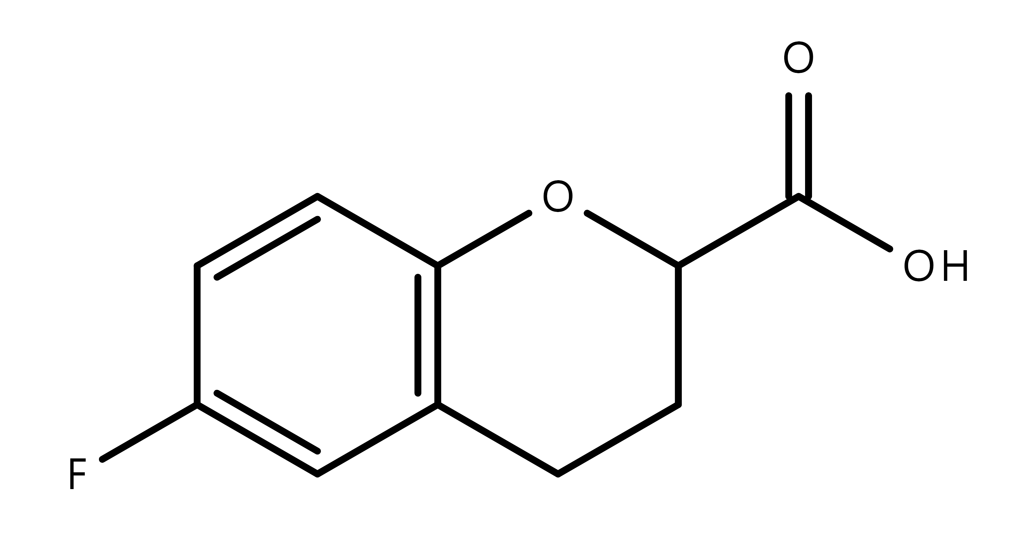 6-fluoro-3,4-dihydro-2(H)  -chromen-2- carboxvllic acid